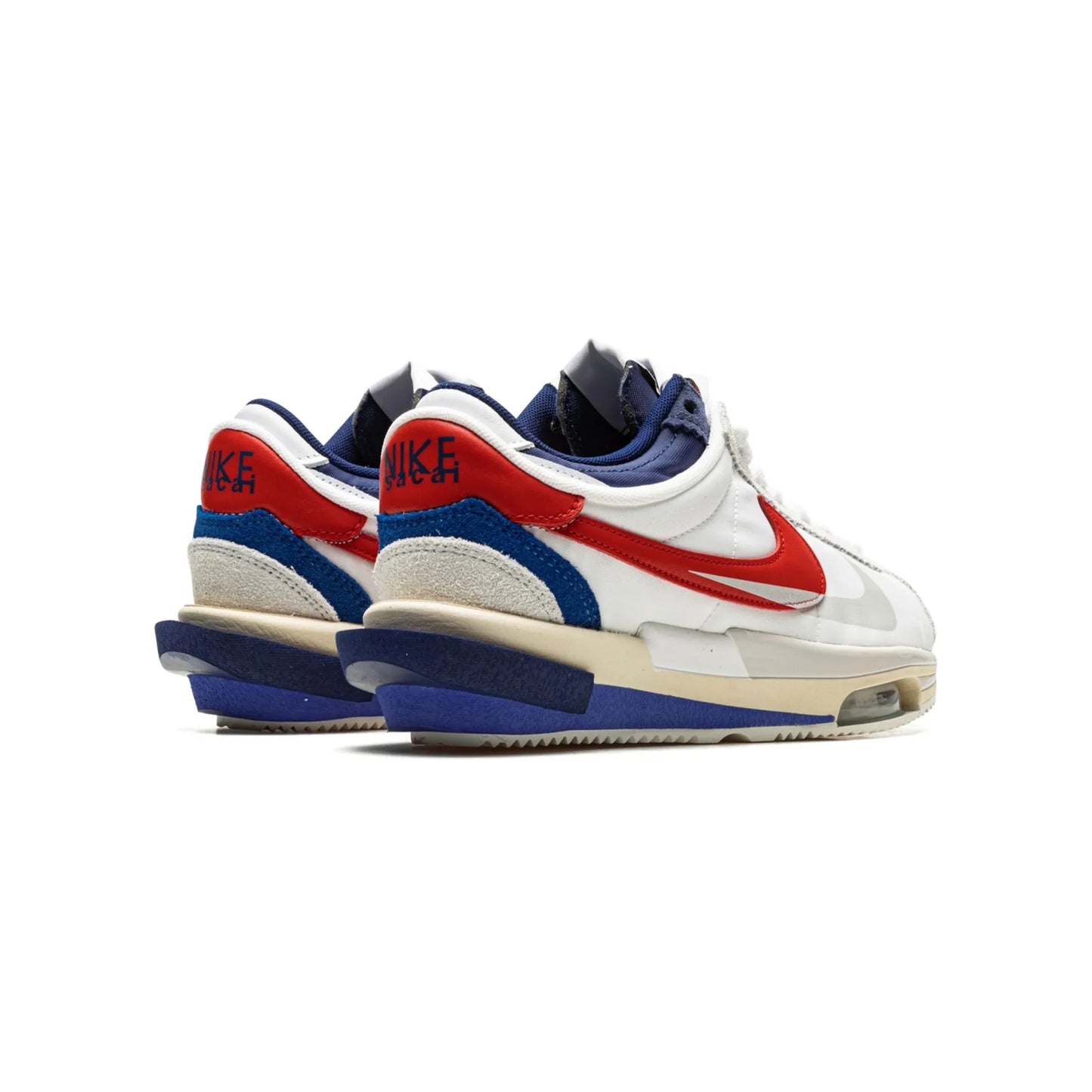 Nike Zoom Cortez SP sacai White University Red Blue