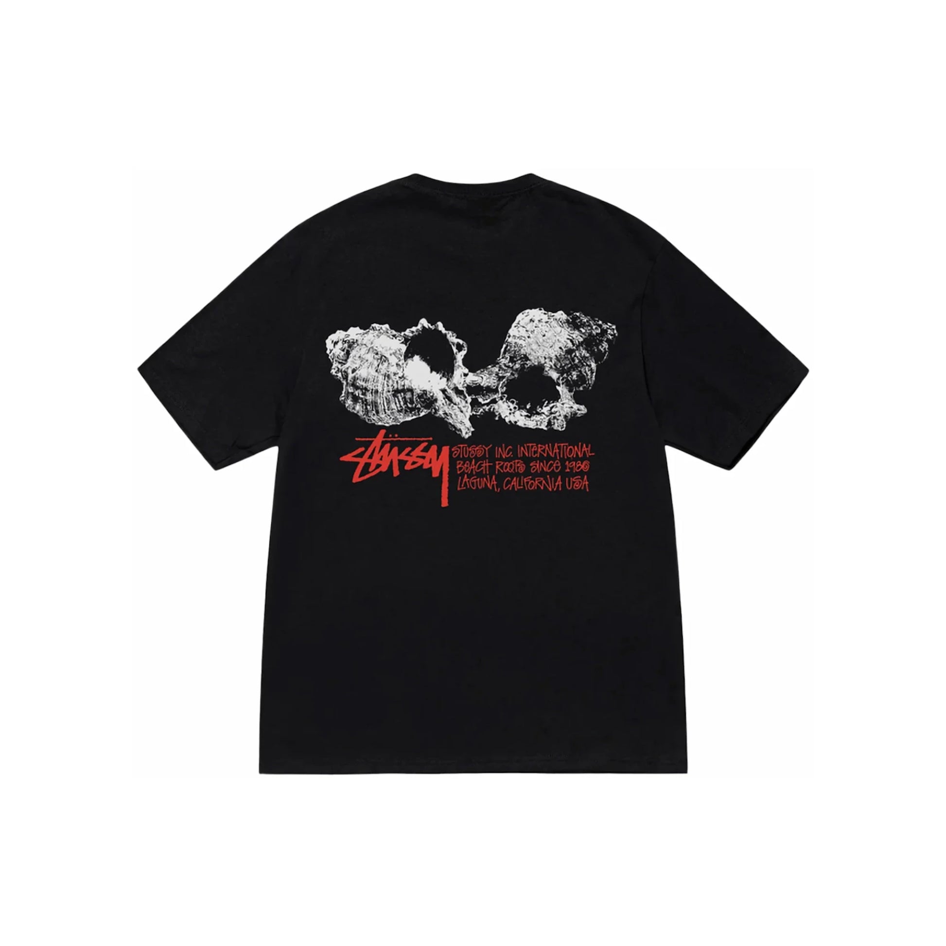 Stussy Shells Tee Black