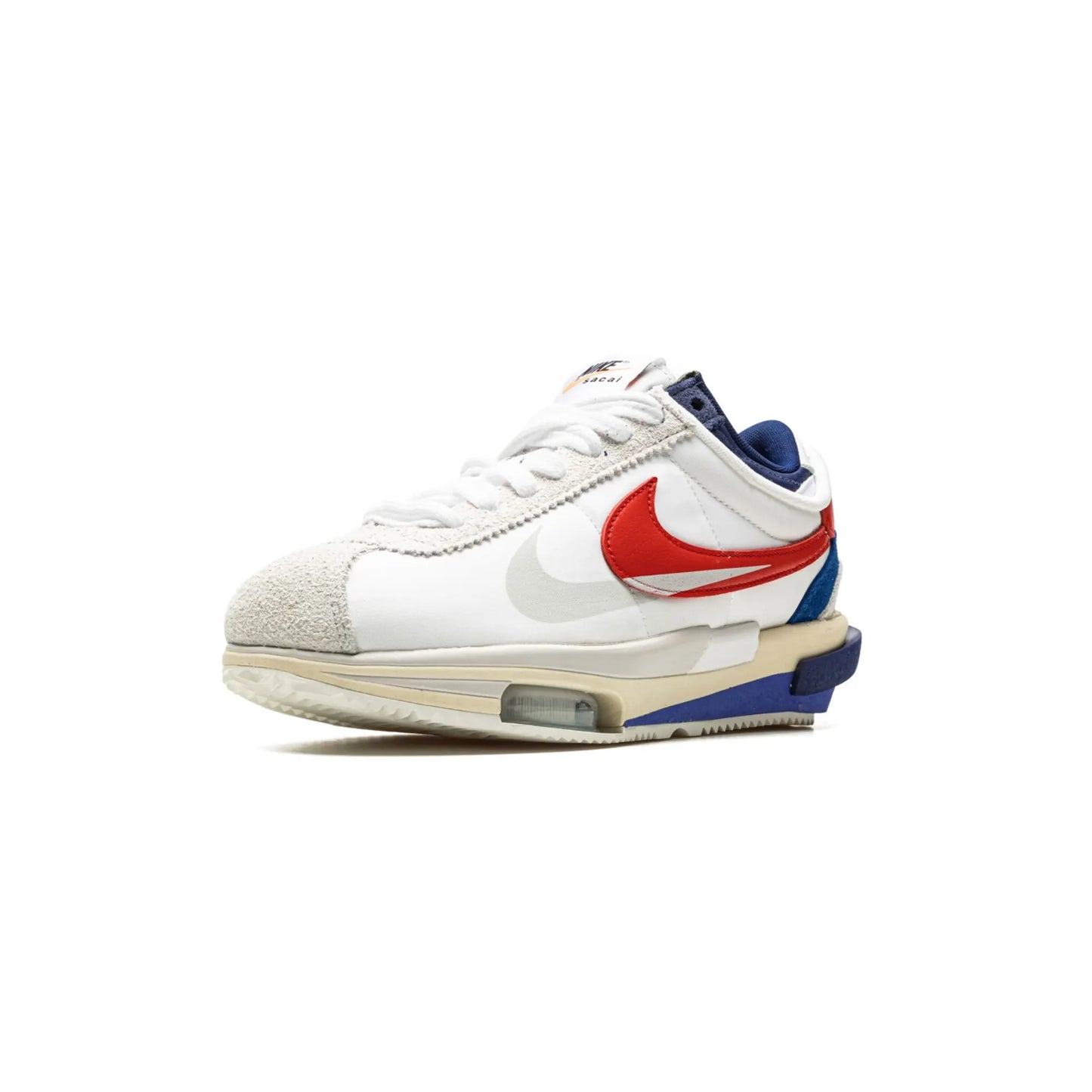 Nike Zoom Cortez SP sacai White University Red Blue