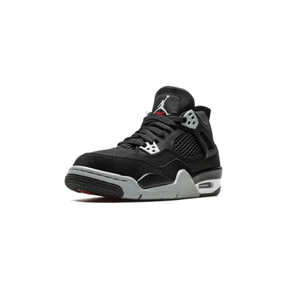 Jordan 4 Retro Black Canvas (GS)