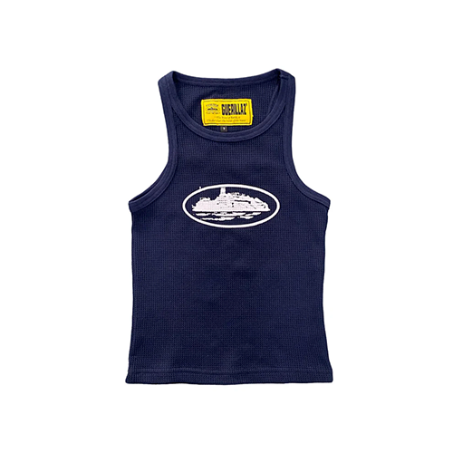 Corteiz Alcatraz Tank Top (W) Navy Blue