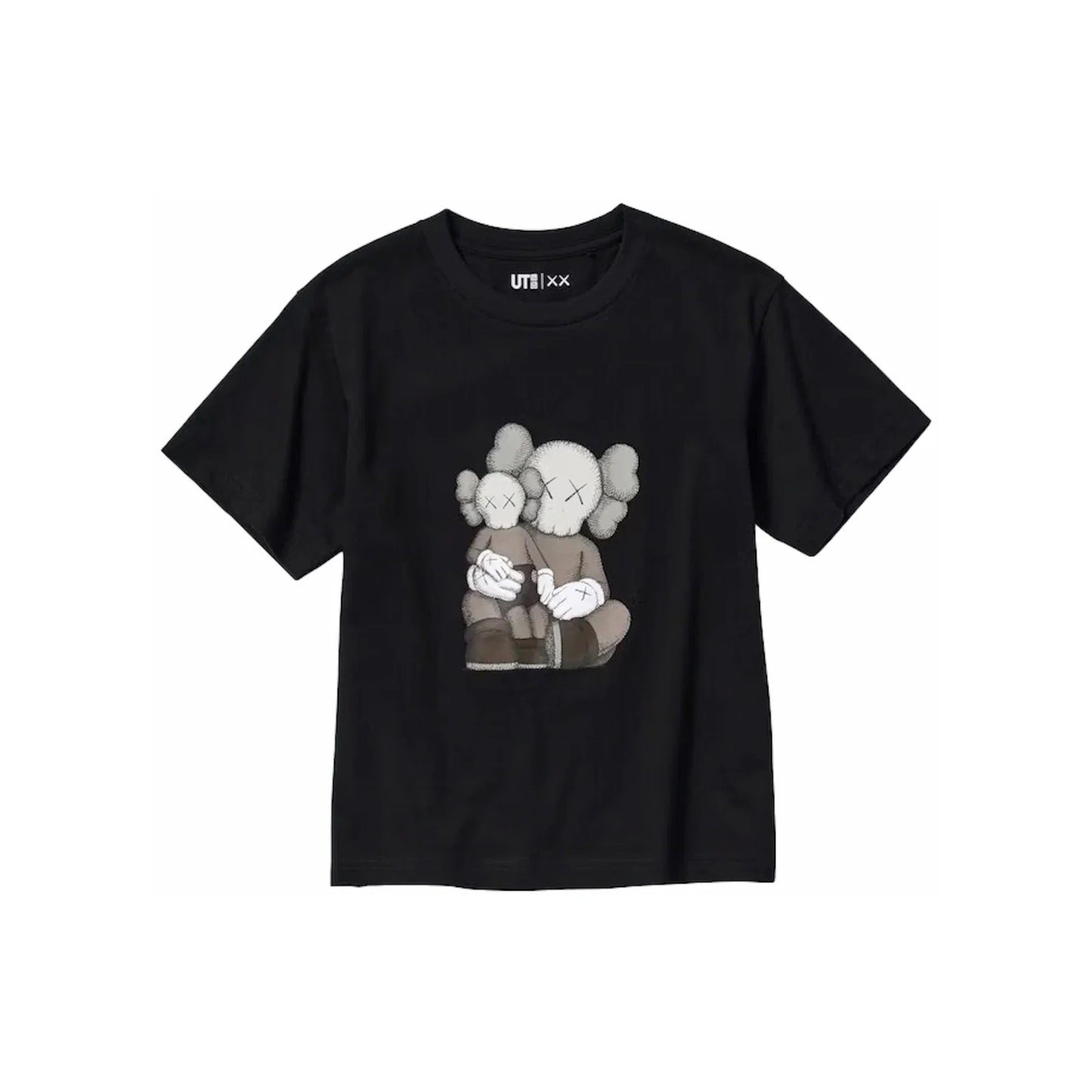 KAWS x Uniqlo Kids UT Short Sleeve Graphic T-shirt (US Sizing) Black