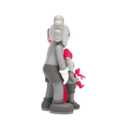 KAWS Family Vinyl Figures Grey/Pink