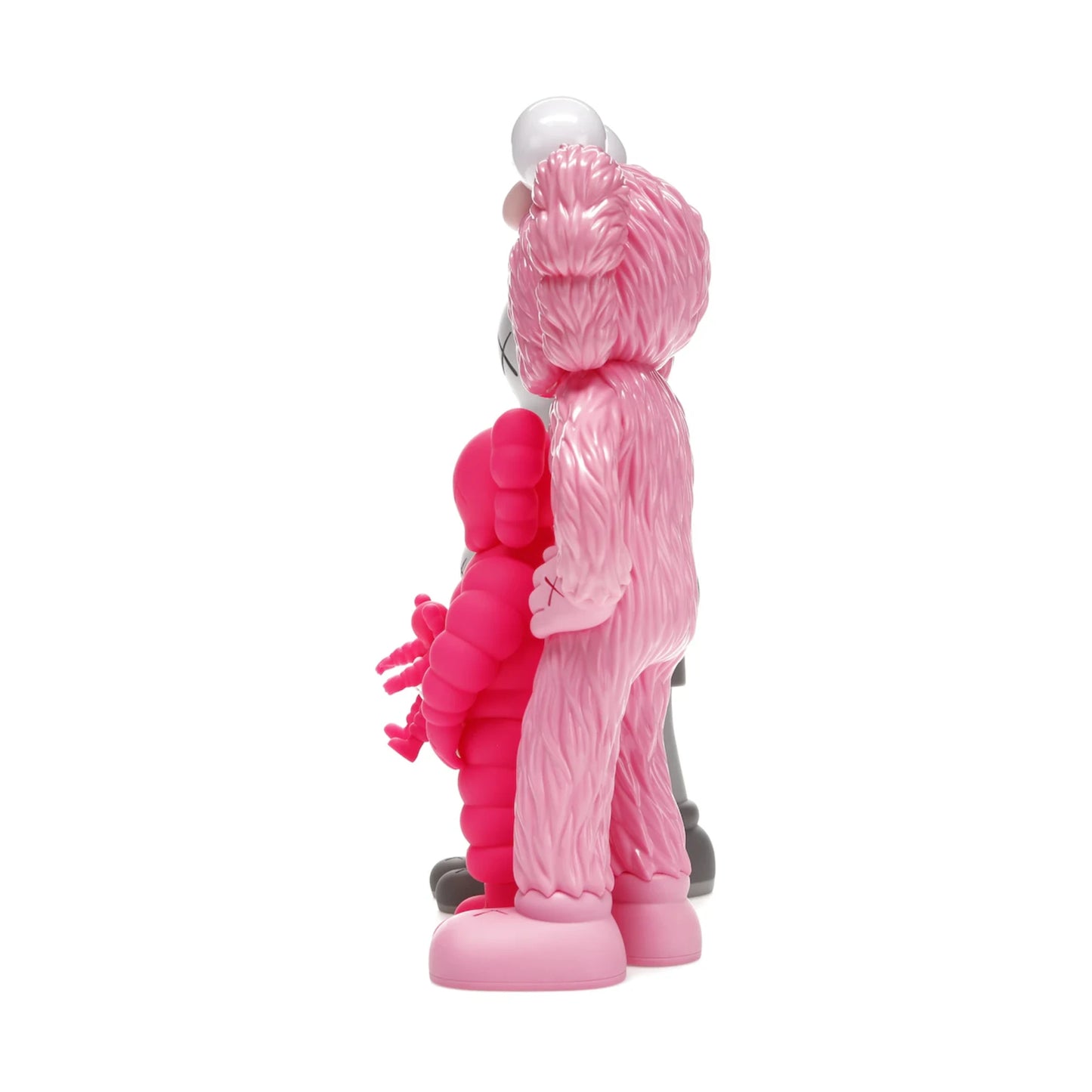 KAWS Family Vinyl Figures Grey/Pink