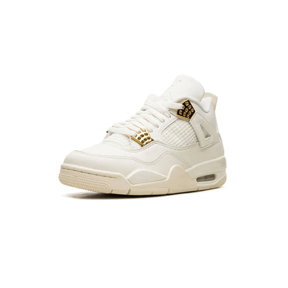 Jordan 4 Retro Metallic Gold (Women's)