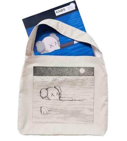 KAWS Phaidon Uniqlo Book With Tote Bag