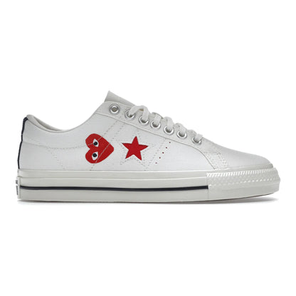 Converse One Star Ox Comme des Garcons PLAY White