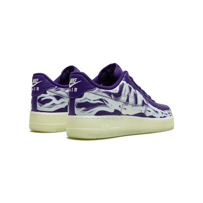 Nike Air Force 1 Low '07 QS Purple Skeleton Halloween (2021)