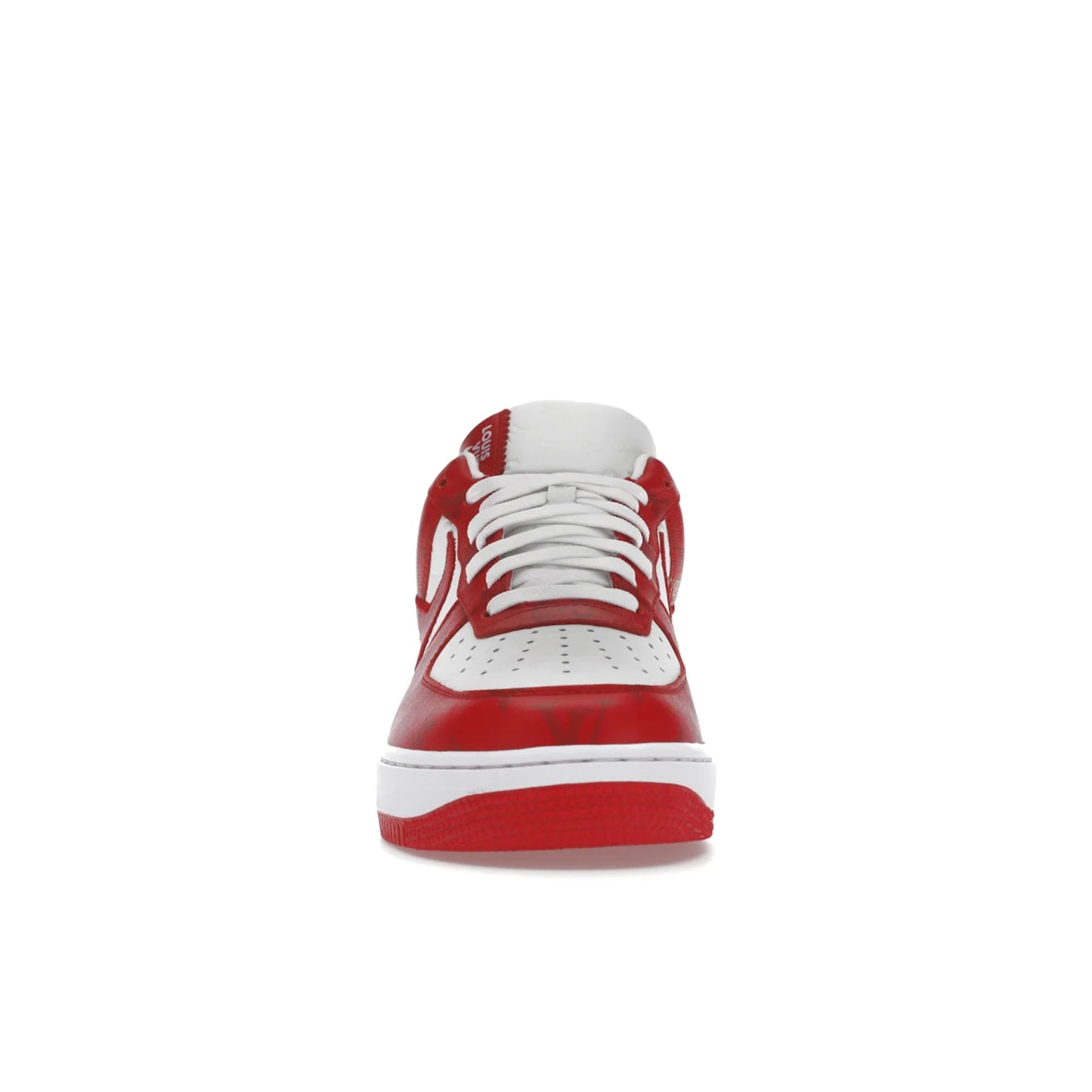 Louis Vuitton Nike Air Force 1 Low By Virgil Abloh White Red