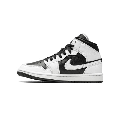 Jordan 1 Mid Split Black White (Women's)