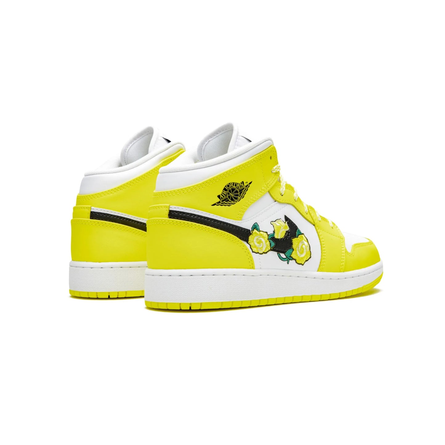 Jordan 1 Mid Dynamic Yellow Floral (GS)