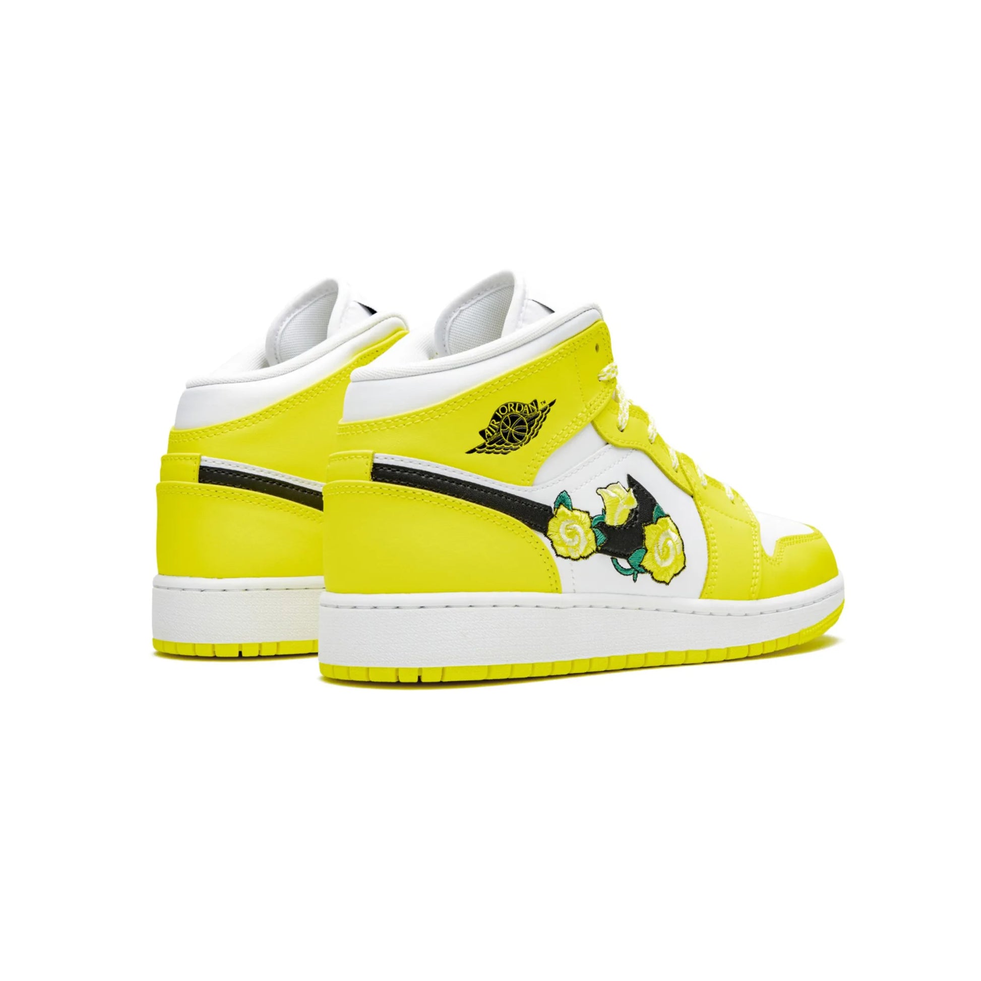 Jordan 1 Mid Dynamic Yellow Floral (GS)