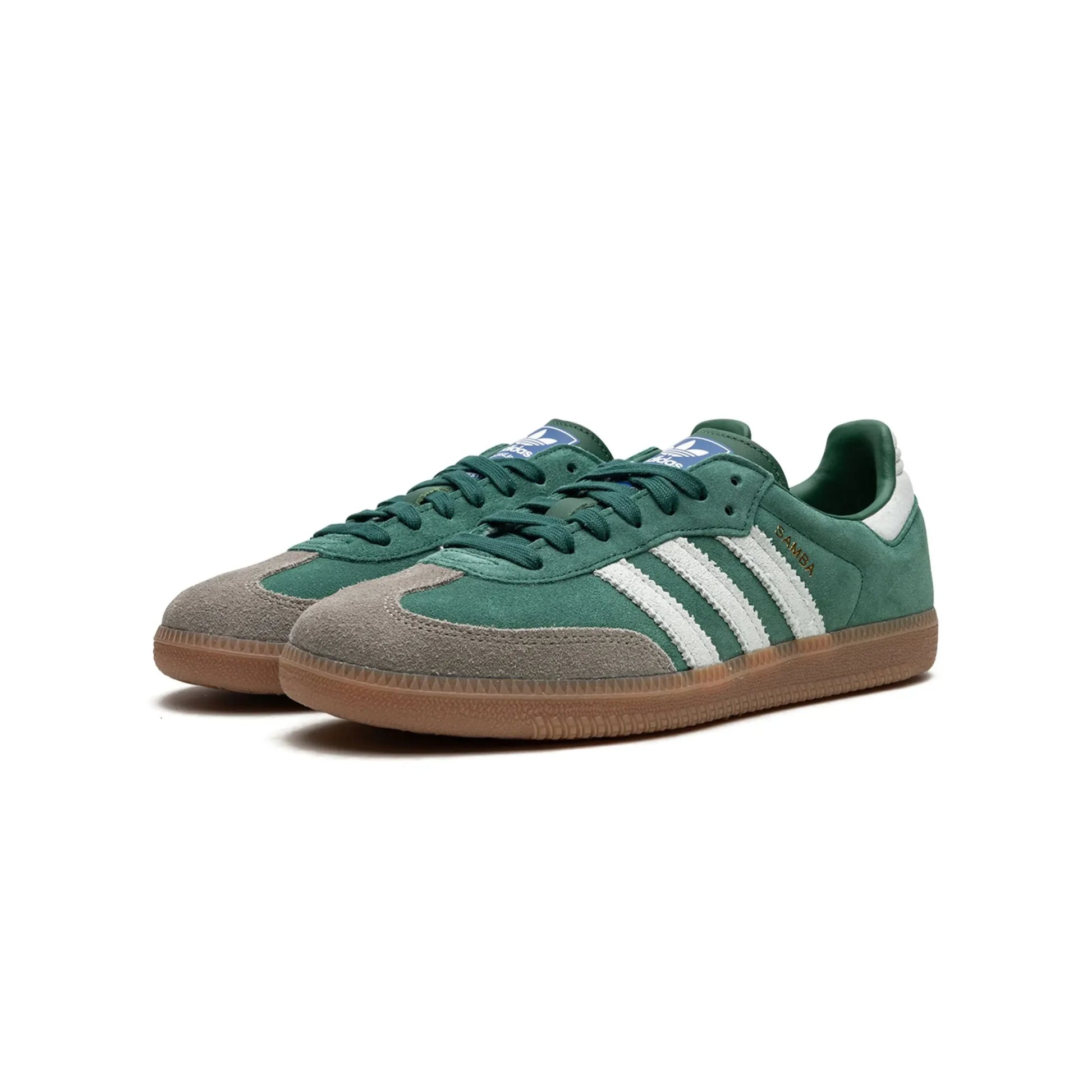 adidas Samba OG Collegiate Green Gum Grey Toe