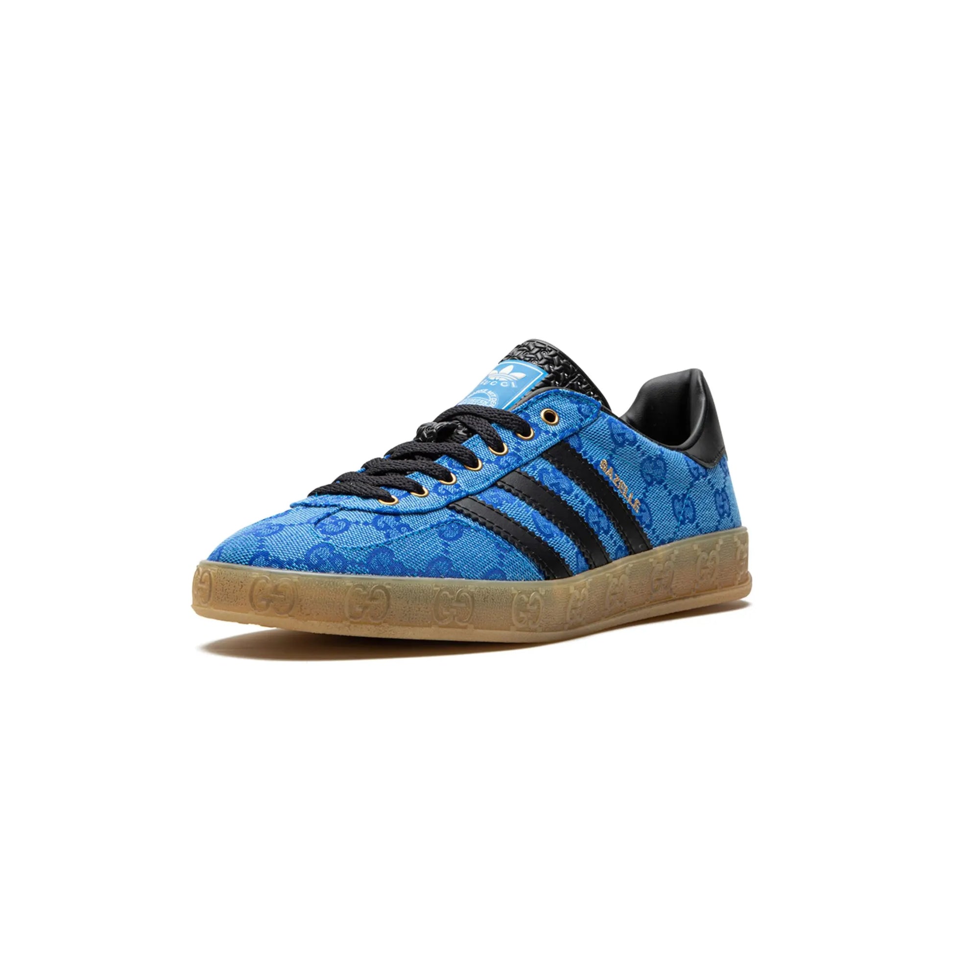 adidas x Gucci Gazelle Blue GG Monogram