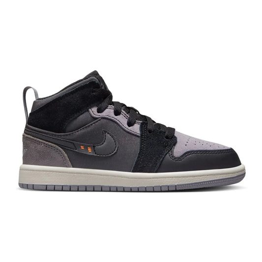 Jordan 1 Mid SE Craft Inside Out Black (PS)