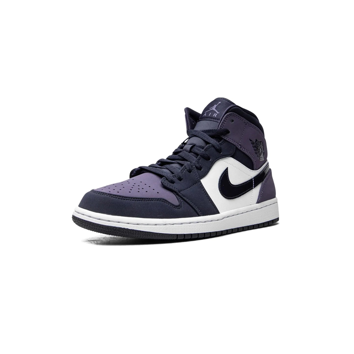 Jordan 1 Mid Obsidian Sanded Purple