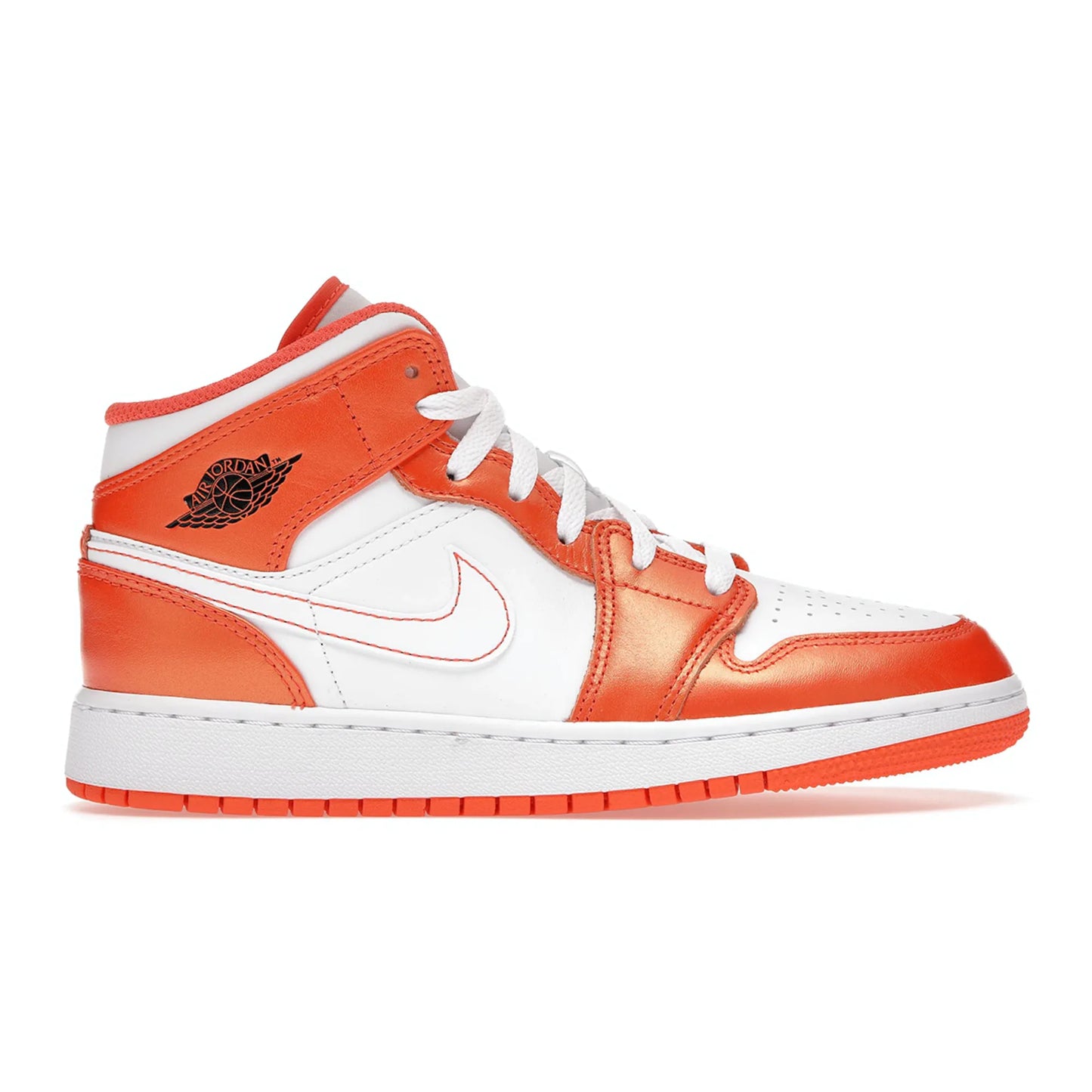 Jordan 1 Mid Metallic Orange (GS)