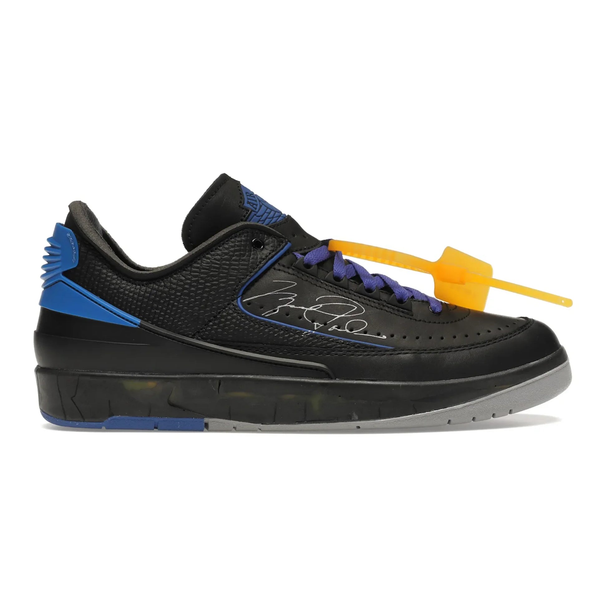 Jordan 2 Retro Low SP Off-White Black Blue