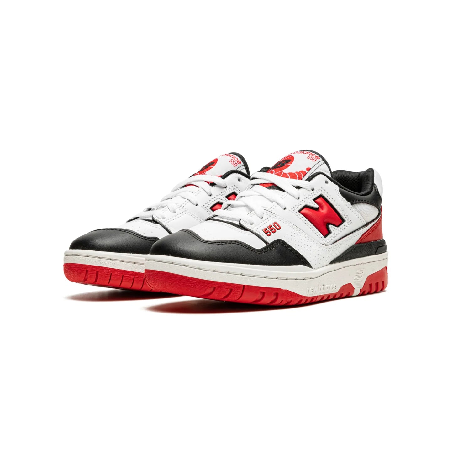 New Balance 550 White Red Black