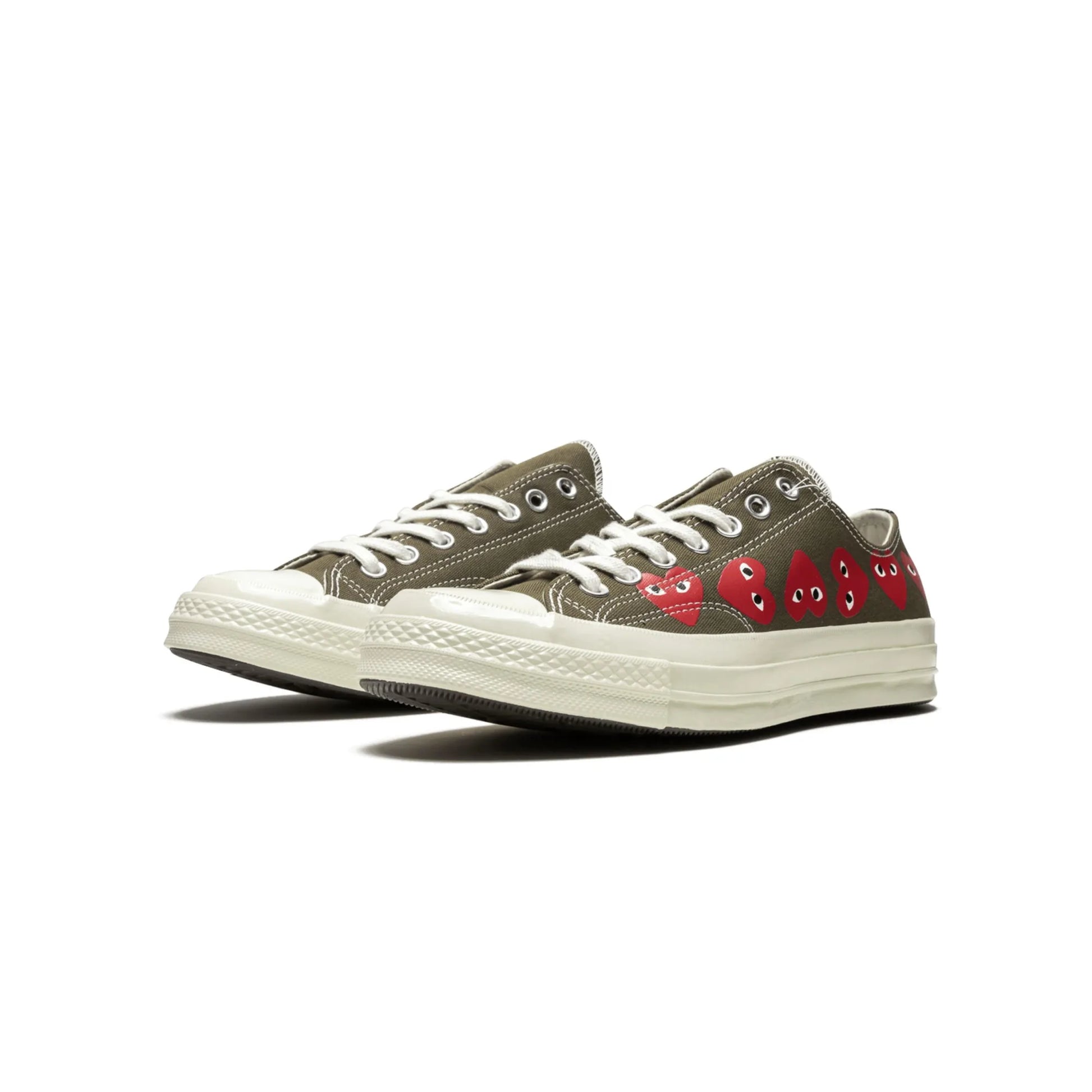 Converse Chuck Taylor All Star 70 Ox Comme des Garcons Multi Heart Green