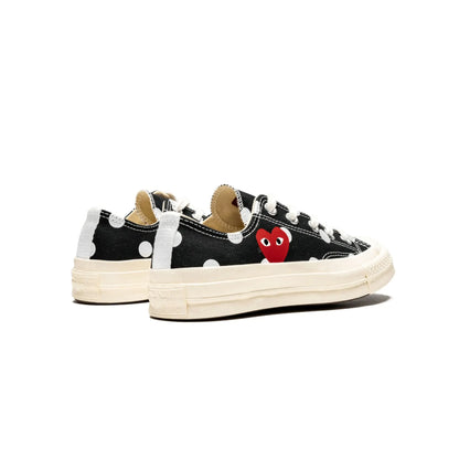 Converse Chuck Taylor All Star 70 Ox Comme des Garcons PLAY  Polka Dot Black