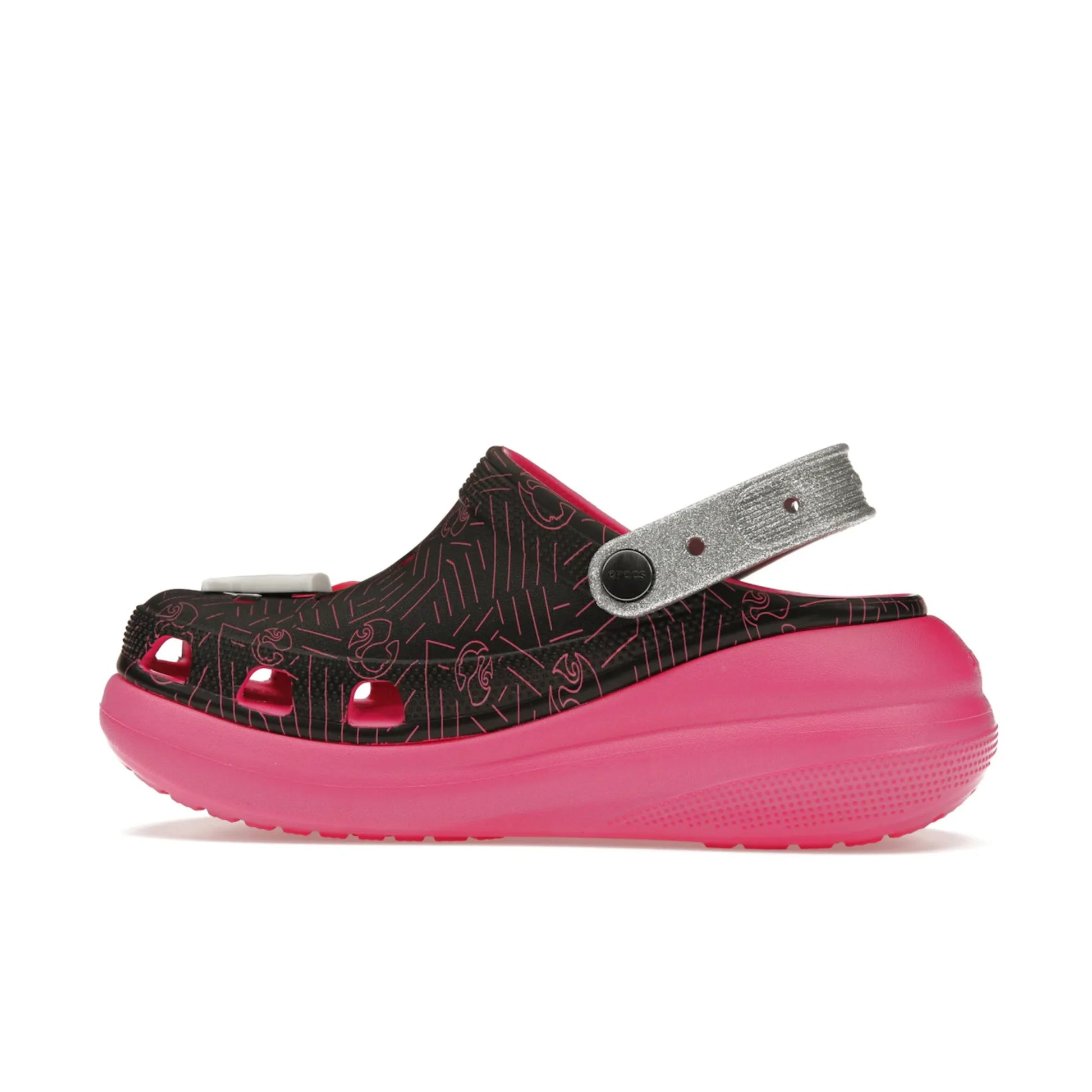 Crocs Crush Clog Barbie Black Pink