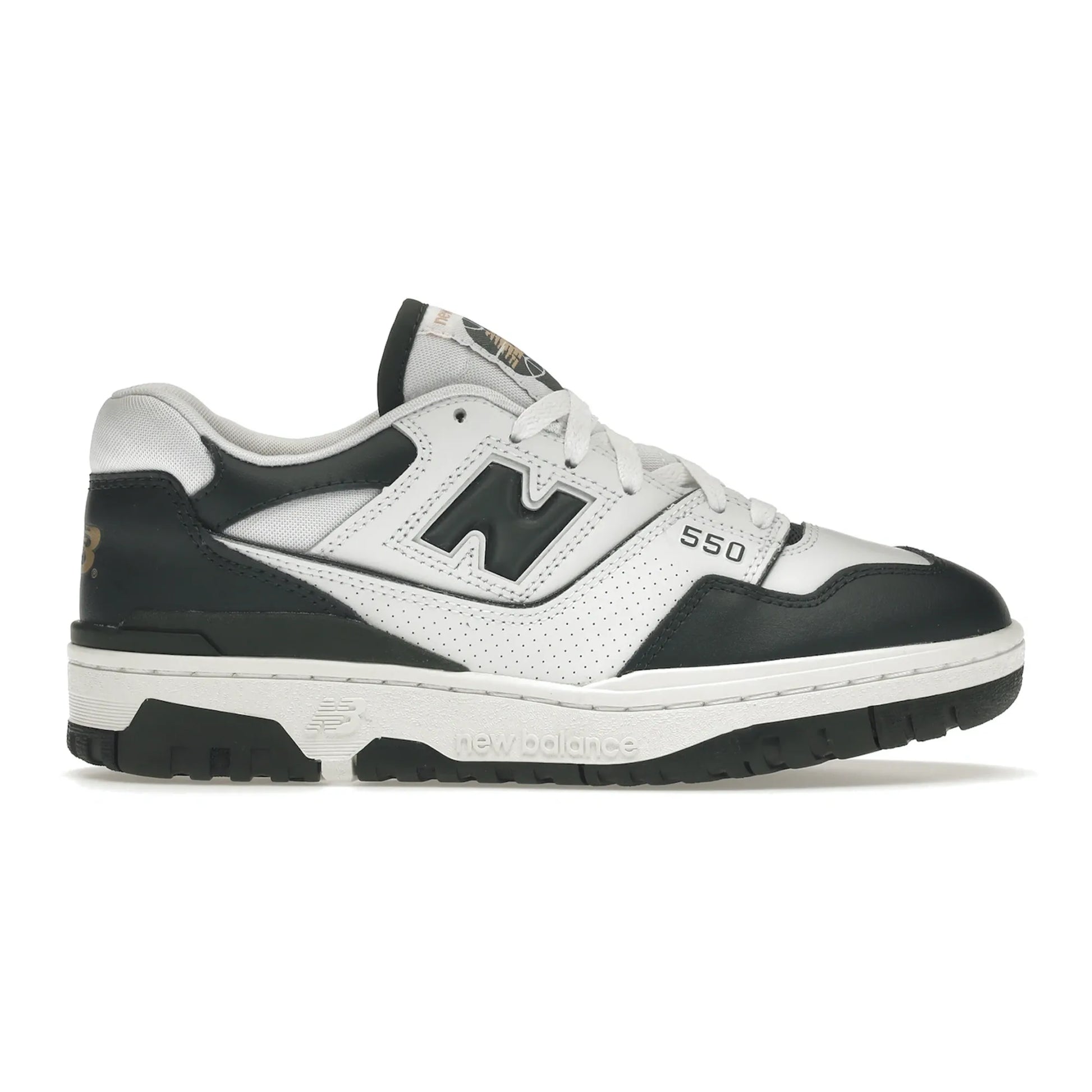 New Balance 550 White Dark Green