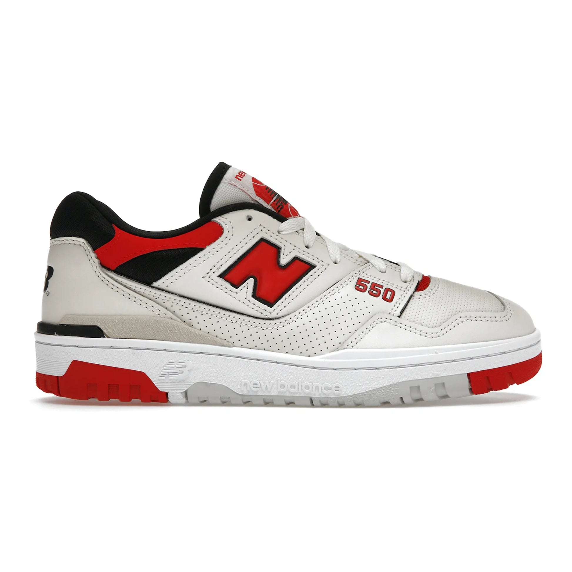 New Balance 550 Sea Salt True Red