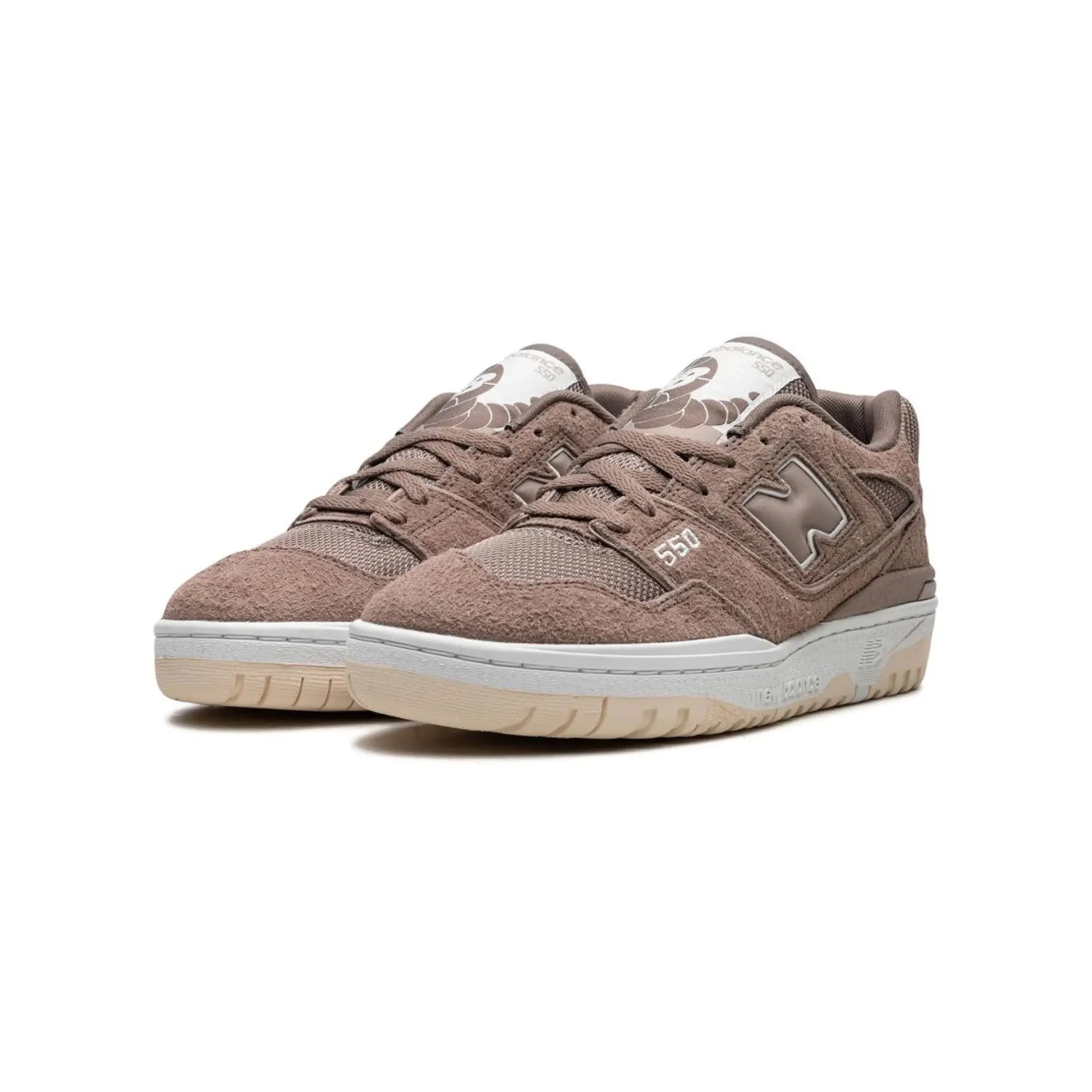 New Balance 550 Suede Mushroom