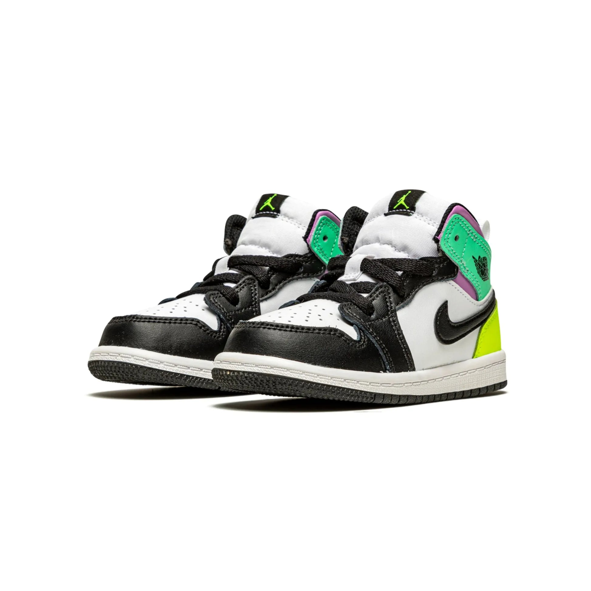 Jordan 1 Mid Pastel Black Toe (TD)