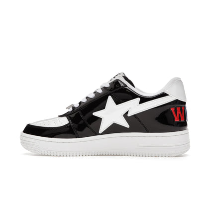 A Bathing Ape Bape Sta Low Color Block Shark Black