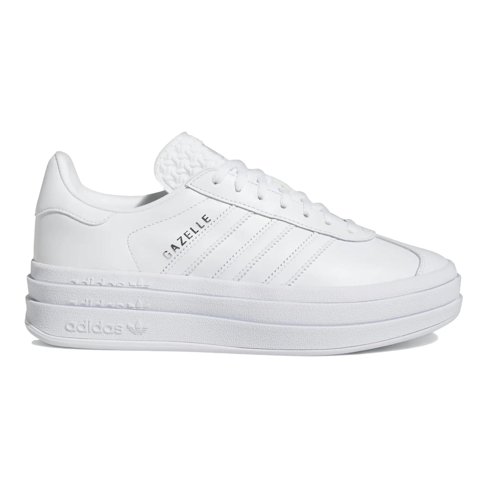 adidas Gazelle Bold Triple White (Women's)