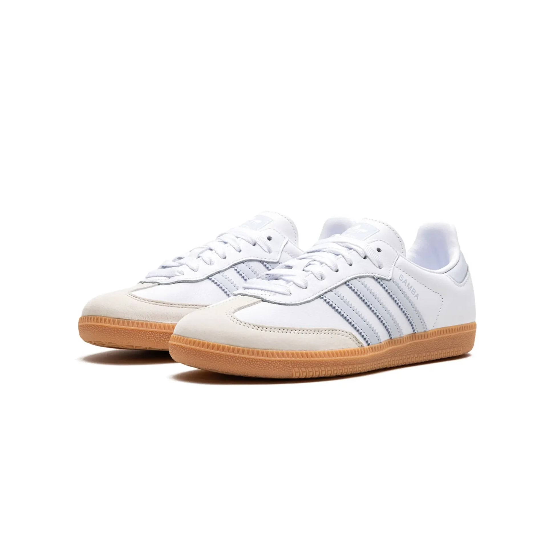 adidas Samba OG White Halo Blue Gum (Women's)