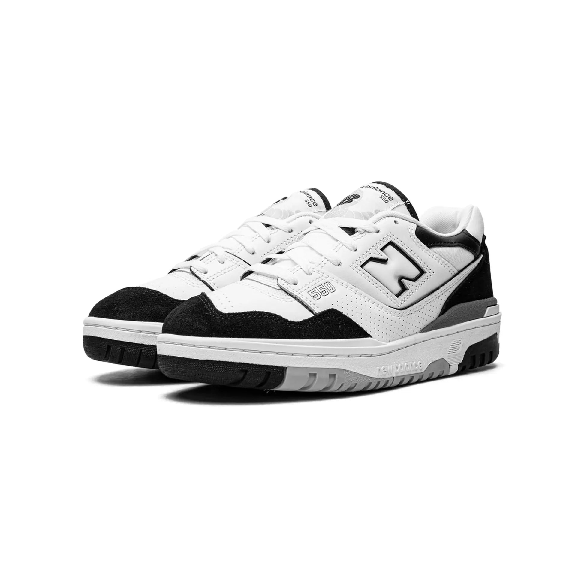 New Balance 550 White Black Rain Cloud