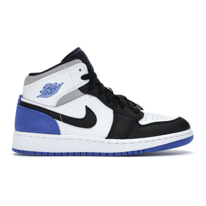 Jordan 1 Mid SE White Black Royal (GS)