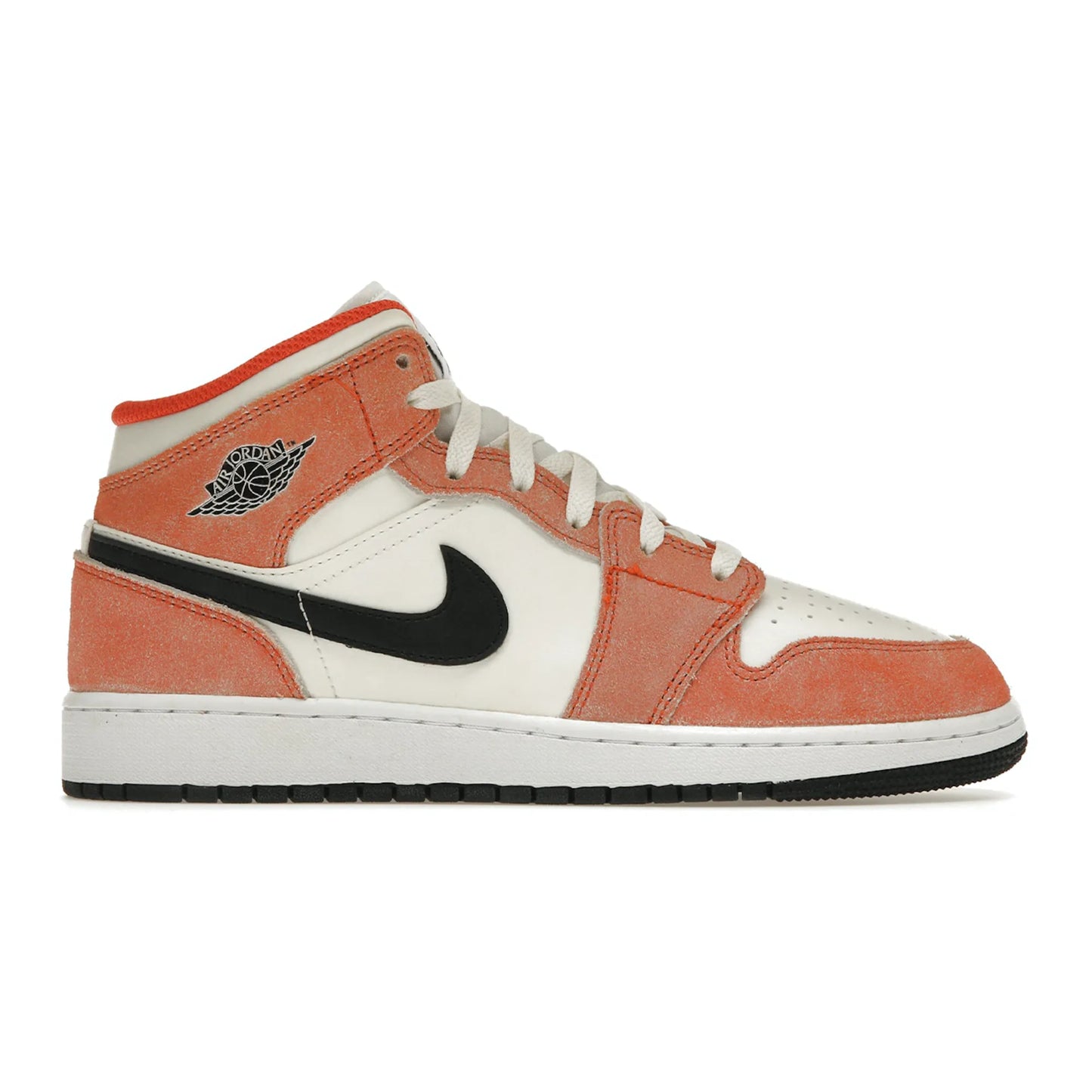 Jordan 1 Mid SE Orange Suede (GS)