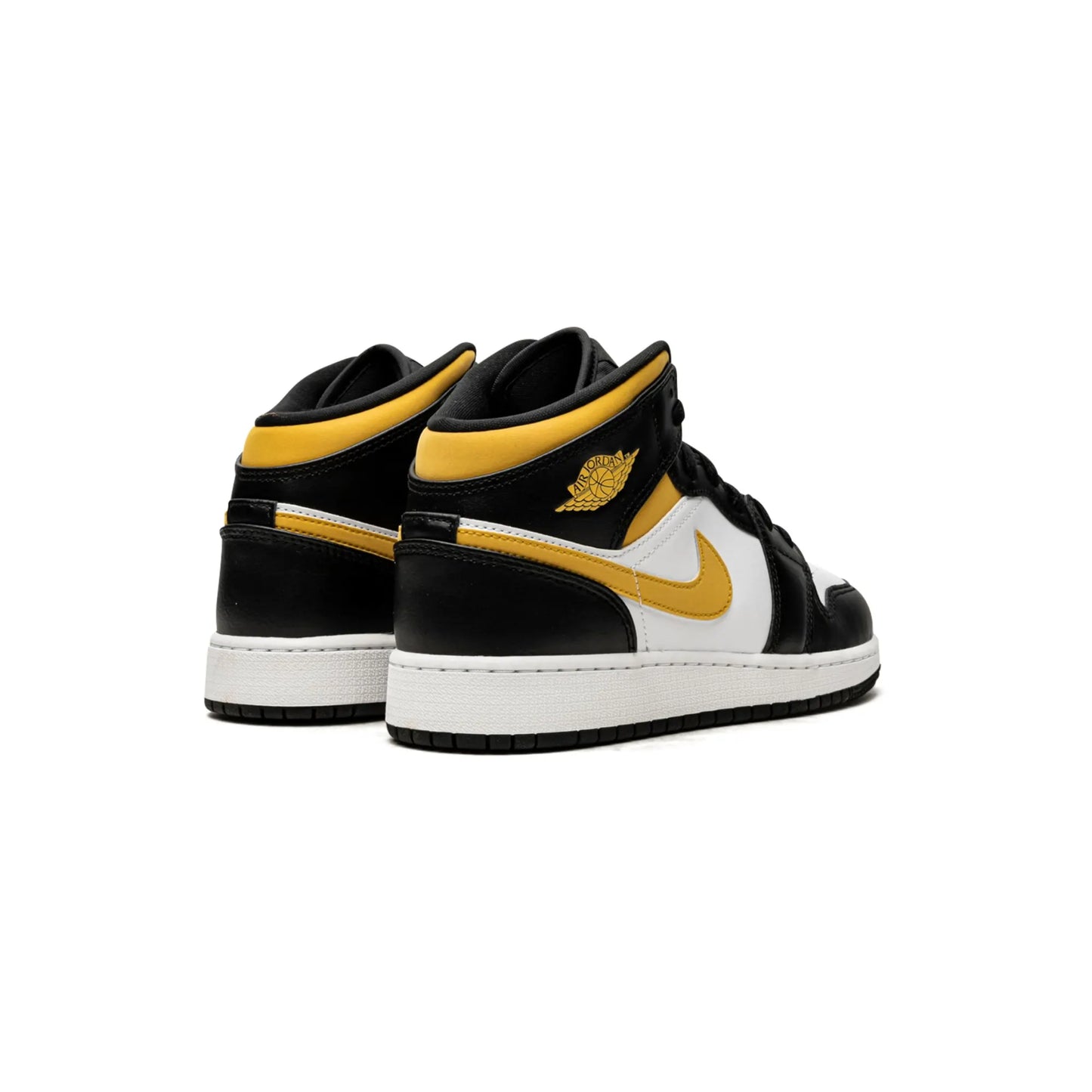 Jordan 1 Mid White Pollen Black (GS)