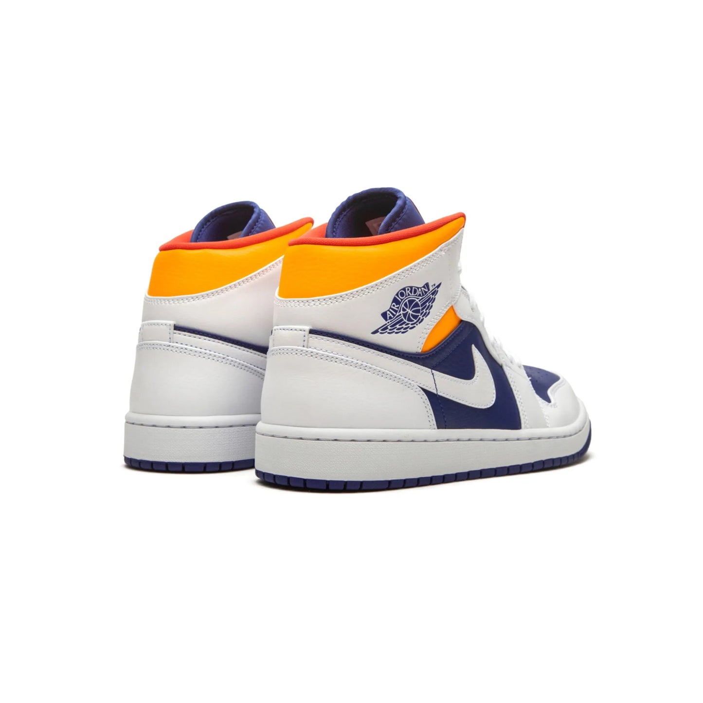 Jordan 1 Mid Royal Blue Laser Orange