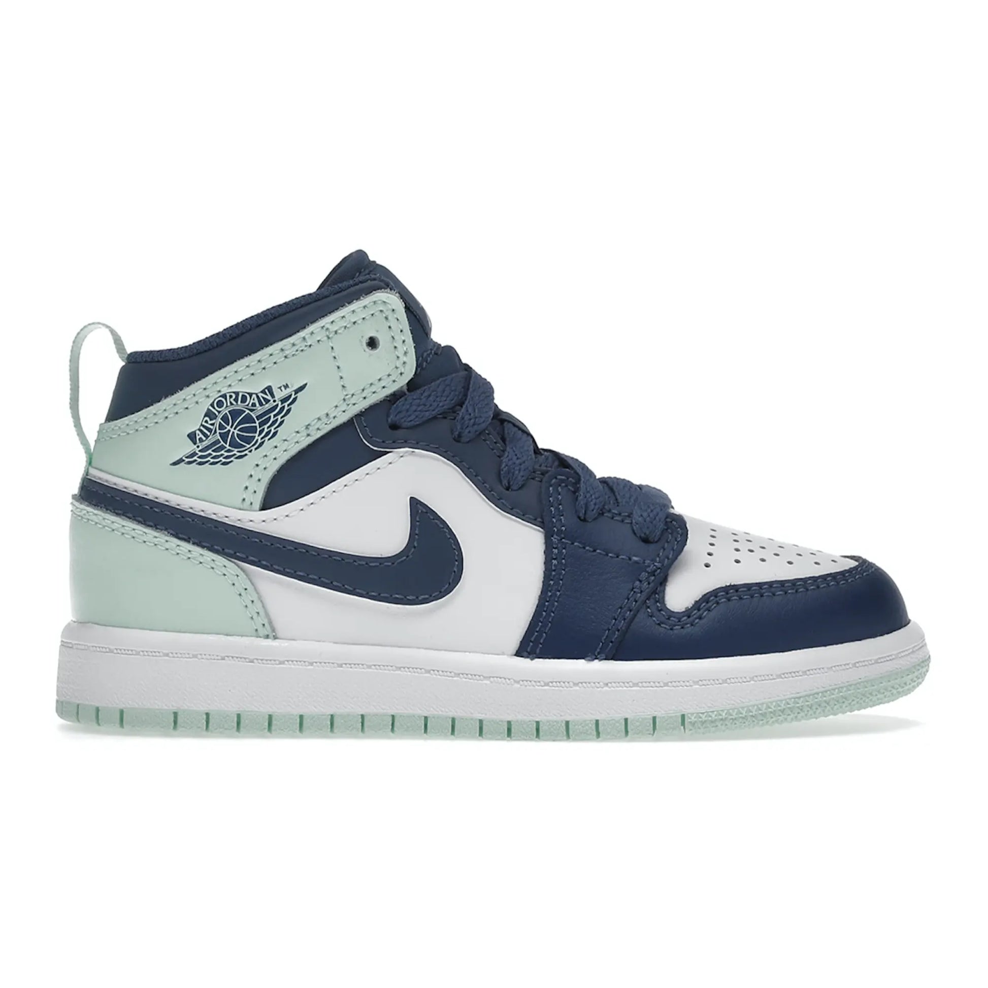 Jordan 1 Mid Mystic Navy Mint Foam (PS)