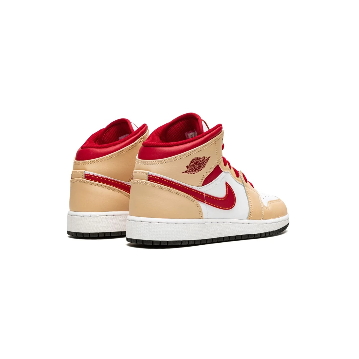 Jordan 1 Mid Light Curry Cardinal (GS)