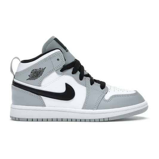 Jordan 1 Mid Light Smoke Grey (PS)