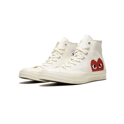 Converse Chuck Taylor All Star 70 Hi Comme des Garcons PLAY White