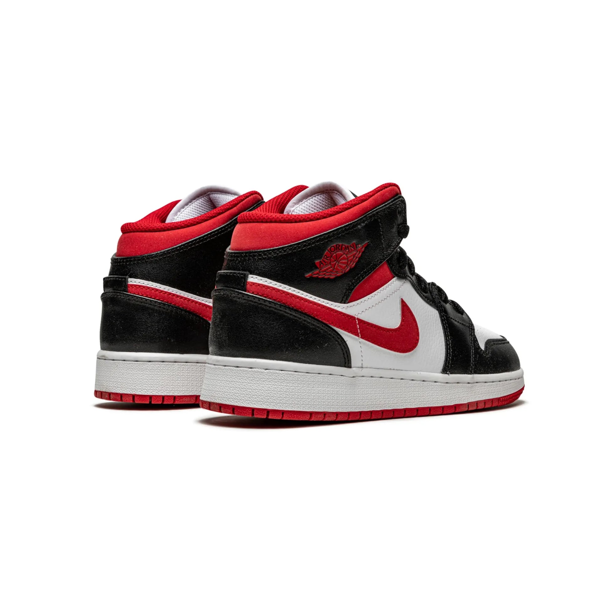 Jordan 1 Mid Gym Red Black White (GS)