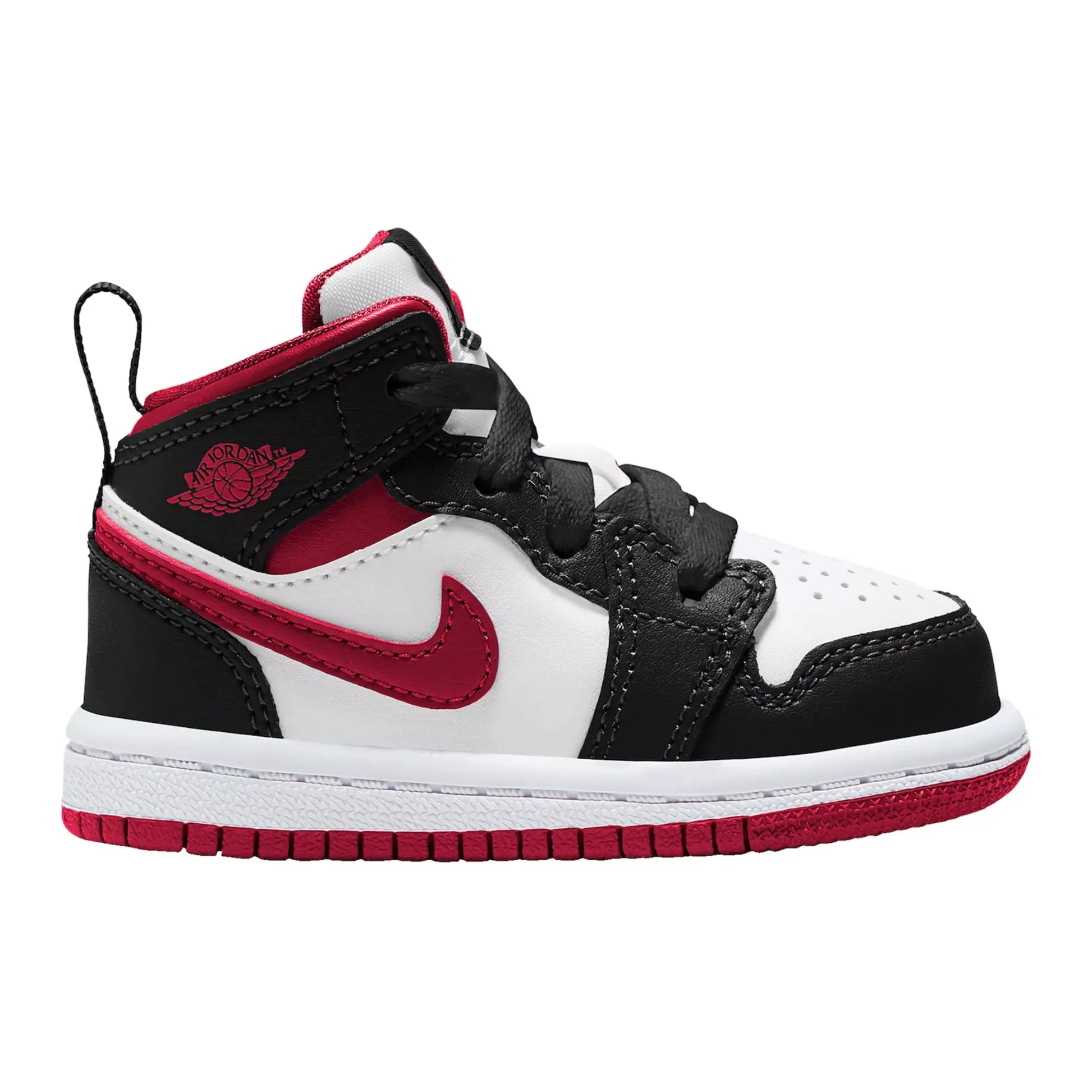 Jordan 1 Mid Gym Red Black White (TD)