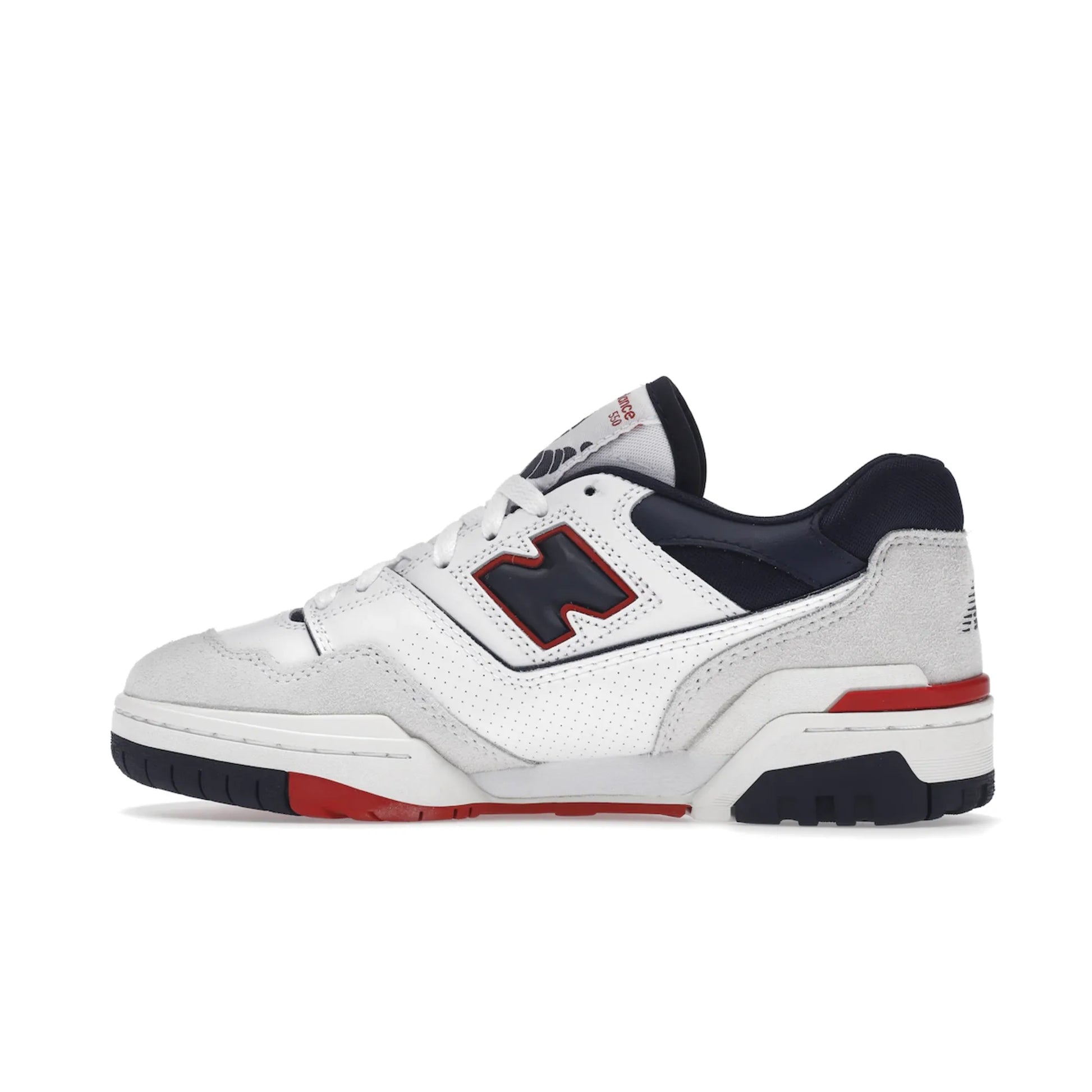 New Balance 550 Premium White Navy Red