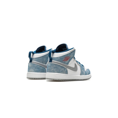 Jordan 1 Mid SE French Blue Light Steel (PS)