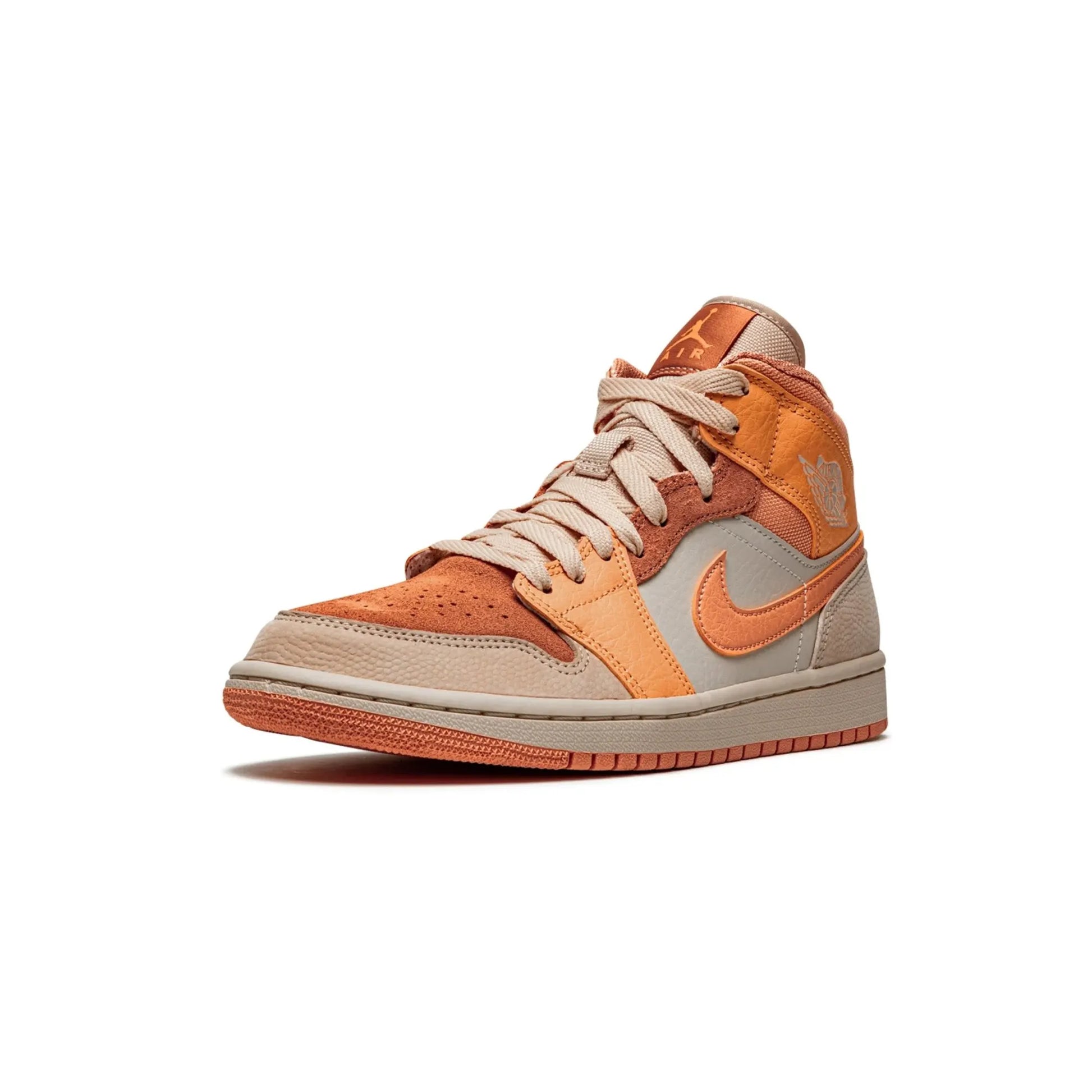 Jordan 1 Mid Apricot Orange (Women's)