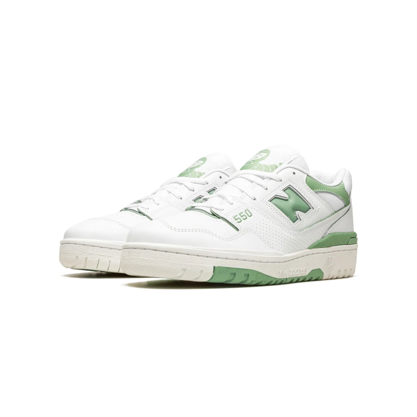 New Balance 550 White Mint Green