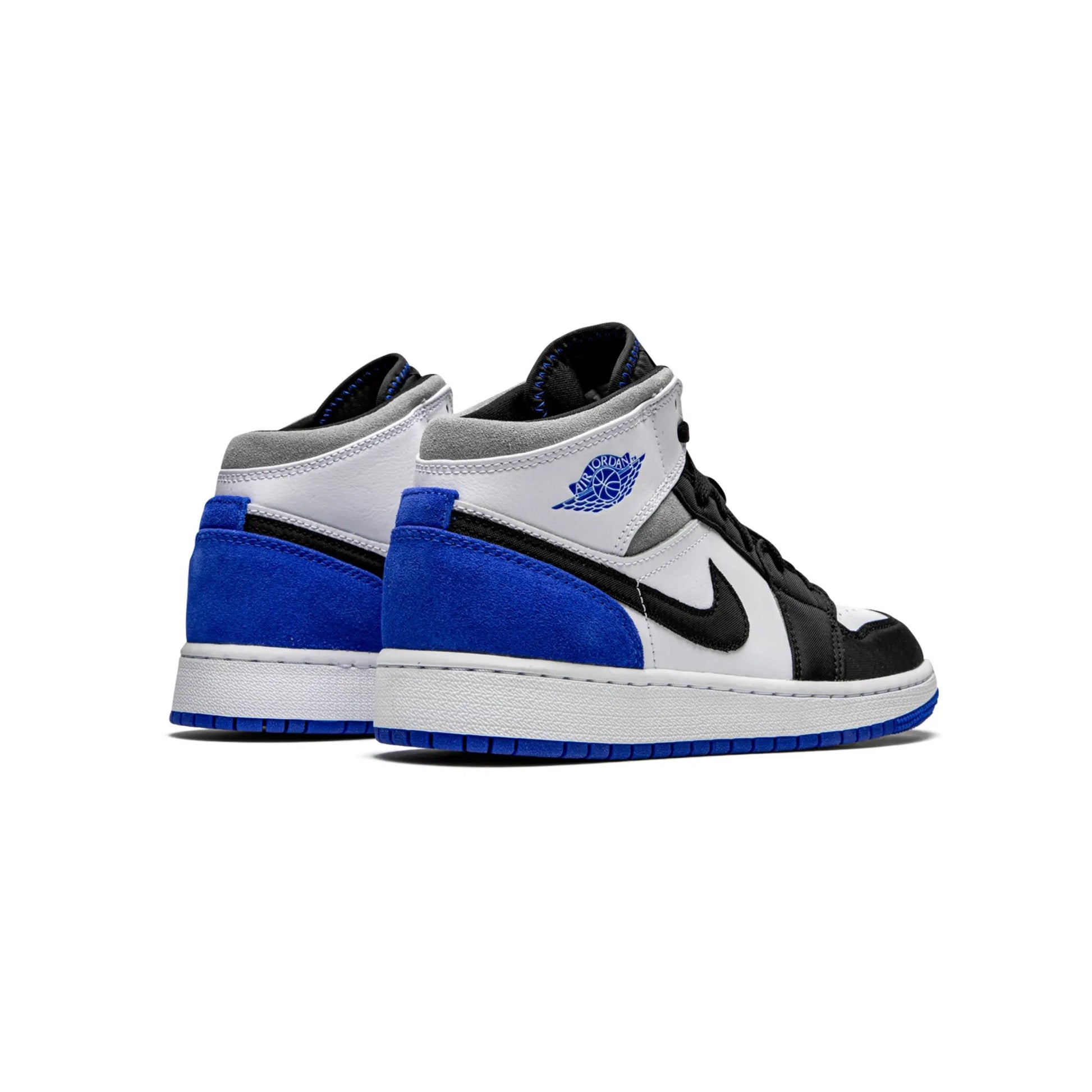 Jordan 1 Mid SE White Black Royal (GS)