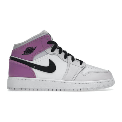 Jordan 1 Mid Barely Grape (GS)